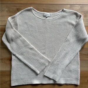Banana Republic Textured Cream Sweater